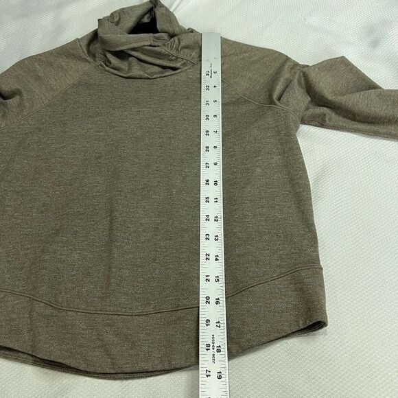 prAna Mink Brown Zawn Cropped Sweater - Picture 3 of 7
